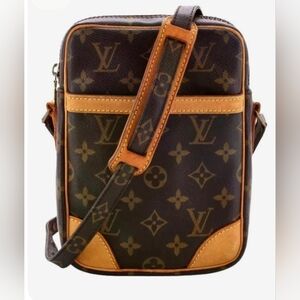 Louis Vuitton Monogram Messenger Bag in Brown and Tan